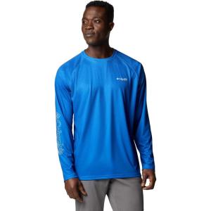 imageColumbia Mens Terminal Tackle PFG Super Fade Long SleeveVivid BlueFish Hooks Super Fade Tuna