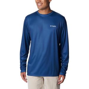 imageColumbia Mens Terminal Tackle PFG Tarpon Rise Long SleeveCarbonTrout PrintGfg