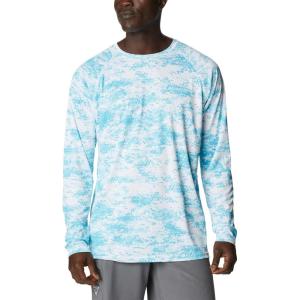 imageColumbia Mens Terminal Tackle PFG Triangle Long Sleeve ShirtAtoll Pfg Camo