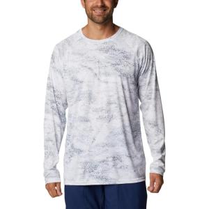 imageColumbia Mens Terminal Tackle PFG Triangle Long Sleeve ShirtCool Grey Pfg Camo