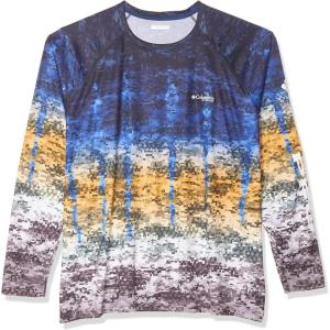 imageColumbia Mens Terminal Tackle PFG Triangle Long Sleeve ShirtMarlin Digi Camo Fade