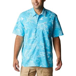 imageColumbia Sportswear Mens Trollers Best Short Sleeve ShirtAtoll Mighty Marlins Print