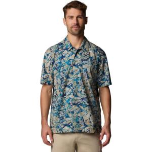 imageColumbia Sportswear Mens Trollers Best Short Sleeve ShirtBlue Echo Wild Caught