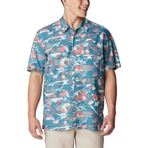 imageColumbia Sportswear Mens Trollers Best Short Sleeve ShirtCanyon BlueFullcast
