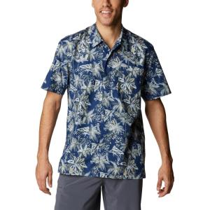 imageColumbia Sportswear Mens Trollers Best Short Sleeve ShirtCarbon Festive Fishin Print
