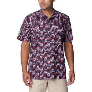 imageColumbia Sportswear Mens Trollers Best Short Sleeve ShirtCollegiate NavyPfg Banner