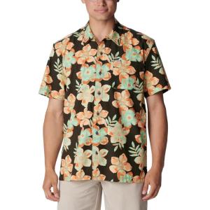 imageColumbia Sportswear Mens Trollers Best Short Sleeve ShirtDeep OliveBotanicraze