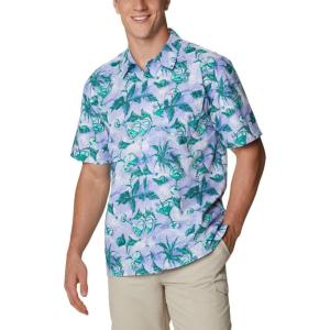 imageColumbia Sportswear Mens Trollers Best Short Sleeve ShirtFairytale Martini Marlin Print