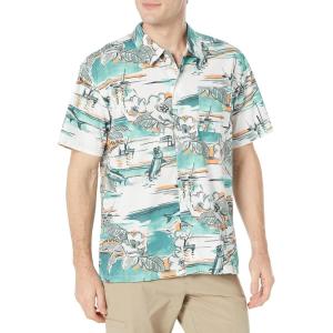 imageColumbia Sportswear Mens Trollers Best Short Sleeve ShirtGulf Stream Marina Vacation Print