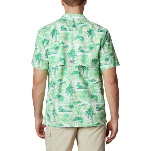 imageColumbia Sportswear Mens Trollers Best Short Sleeve ShirtKey West Polynesian Print