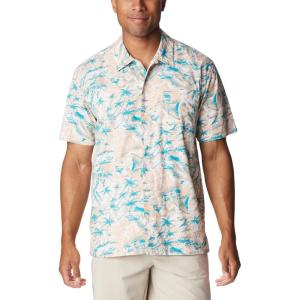 imageColumbia Sportswear Mens Trollers Best Short Sleeve ShirtLight Coral Seaday