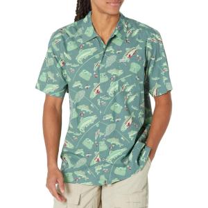 imageColumbia Sportswear Mens Trollers Best Short Sleeve ShirtMetal Midwest Bounty Print