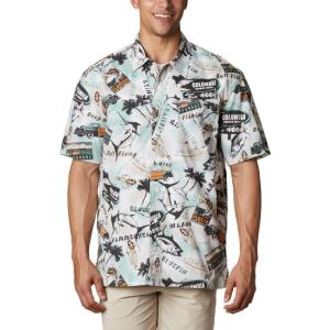 imageColumbia Sportswear Mens Trollers Best Short Sleeve ShirtPond Offshore Archive Print