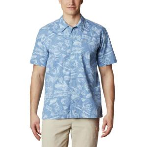 imageColumbia Sportswear Mens Trollers Best Short Sleeve ShirtSkyler Freshwater Roots Print