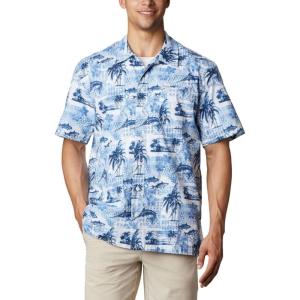imageColumbia Sportswear Mens Trollers Best Short Sleeve ShirtSkyler Polynesian Print