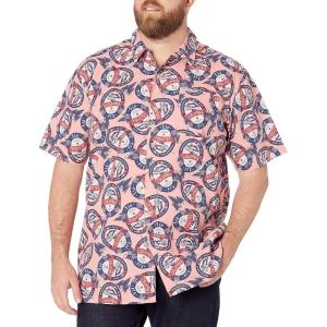 imageColumbia Sportswear Mens Trollers Best Short Sleeve ShirtSorbet Holiday Spirits Print