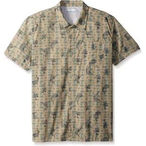 imageColumbia Sportswear Mens Trollers Best Short Sleeve ShirtTeal Print