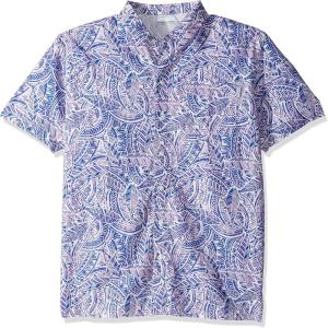 imageColumbia Sportswear Mens Trollers Best Short Sleeve ShirtVivid Blue Tuna