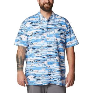 imageColumbia Sportswear Mens Trollers Best Short Sleeve ShirtWhite Flatout Print