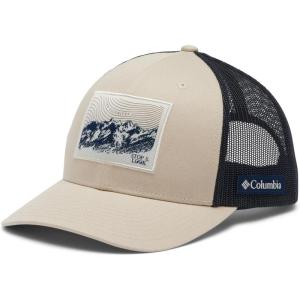 imageColumbia Sportswear PFG Mesh Ball CapAncient FossilCollegiate NavyDolomites