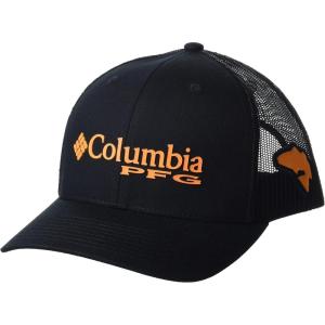 imageColumbia Sportswear PFG Mesh Ball CapBlackOrange Blast