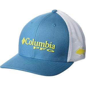 imageColumbia Sportswear PFG Mesh Ball CapDeep MarineLaser Lemon
