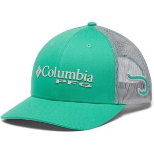 imageColumbia Sportswear PFG Mesh Ball CapElectric TurquoiseCool GreyHook