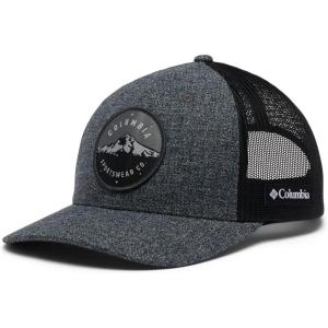 imageColumbia Sportswear PFG Mesh Ball CapGrill Heather Mt Hood Circle Patch
