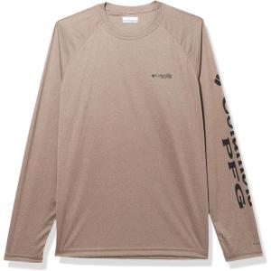 imageMens PFG Terminal Tackle Heather Long Sleeve ShirtIron HeatherBlack Logo