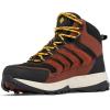 imageColumbia Womens Strata Trail Mid Waterproof Hiking ShoeCinnamon  Golden Yellow