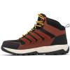 imageColumbia Womens Strata Trail Mid Waterproof Hiking ShoeCinnamon  Golden Yellow