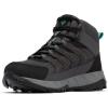 imageColumbia Womens Strata Trail Mid Waterproof Hiking ShoeDark GreyTeal