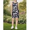 imageWomens Chill River Printed DressBlackPop Flora