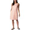 imageWomens Chill River Printed DressPeachMini Hibiscus