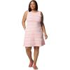 imageWomens Chill River Printed DressPink Sand Spaced Stripe