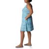 imageWomens Chill River Printed DressSea Wave Brush Stripe