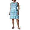 imageWomens Chill River Printed DressSea Wave Brush Stripe