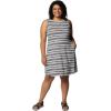 imageWomens Chill River Printed DressWhite Spaced Stripe
