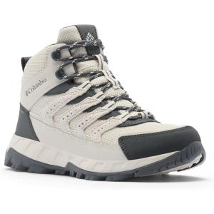 imageColumbia Womens Strata Trail Mid Waterproof Hiking ShoeCloud GreyDark Grey