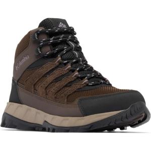 imageColumbia Womens Strata Trail Mid Waterproof Hiking ShoeCordovanGranite Purple