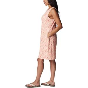 imageWomens Chill River Printed DressPeachMini Hibiscus