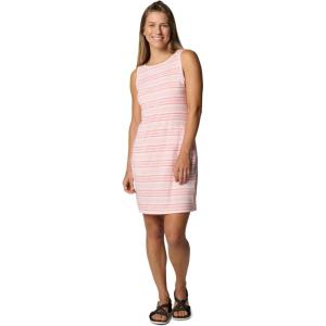 imageWomens Chill River Printed DressPink Sand Spaced Stripe