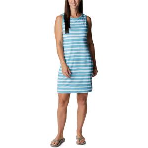 imageWomens Chill River Printed DressSea Wave Brush Stripe