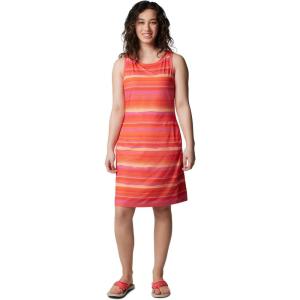 imageWomens Chill River Printed DressSunset OrangeHorizons Stripe