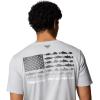 imageColumbia Mens PFG Fish Flag Ii Short SleeveCool GreyBlack Gradient