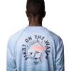 imageColumbia Mens Super Terminal Tackle PFG Fade Long SleeveCollegiate NavyObsidian Fotw Permit