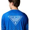imageColumbia Mens Super Terminal Tackle PFG Fade Long SleeveVivid BluePfg Triangle Super Fade