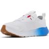 White/Vivid Blue