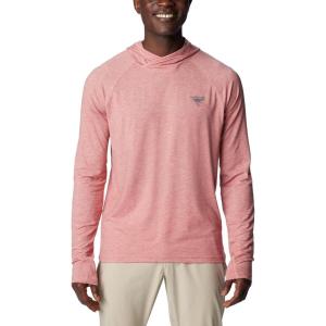 imageColumbia mens Pfg Uncharted HoodieSandalwood Pink Heather