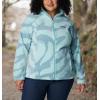 imageColumbia Womens Benton Springs Printed Full ZipAqua Haze Snowdrifts Tonal